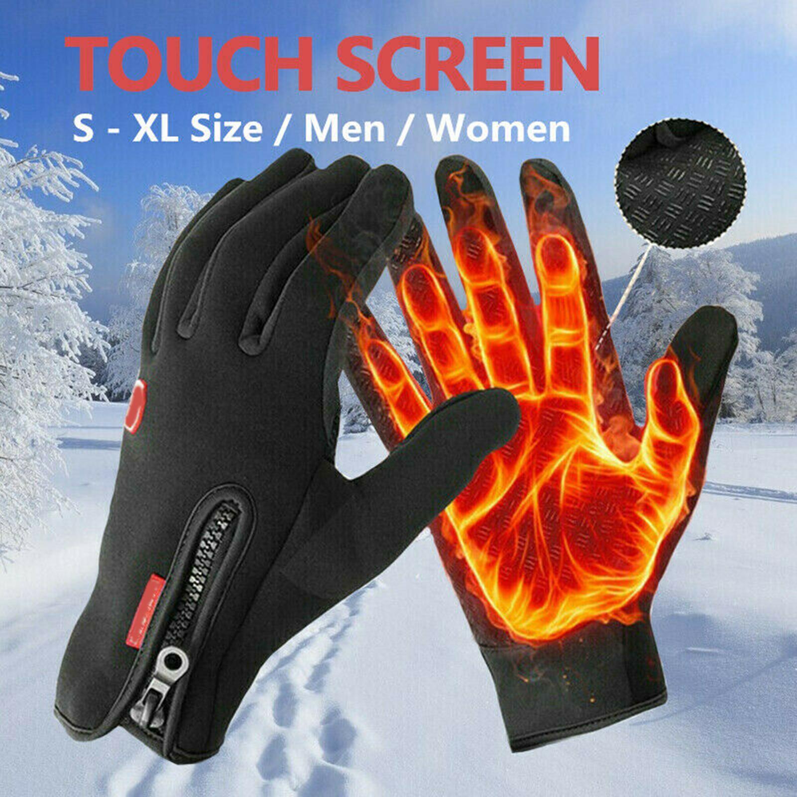 

Winter Working Gloves Full Finger Windproof Gloves Hand Warmers Waterproof Touchscreen Ergonomic Mitten Warmer For Women Men ski S