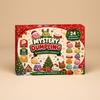 Langsame Widerstandsfähigkeit Weihnachten Knödel Adventskalender Knödel Teigkugel Blind Box für Kinder & Erwachsene