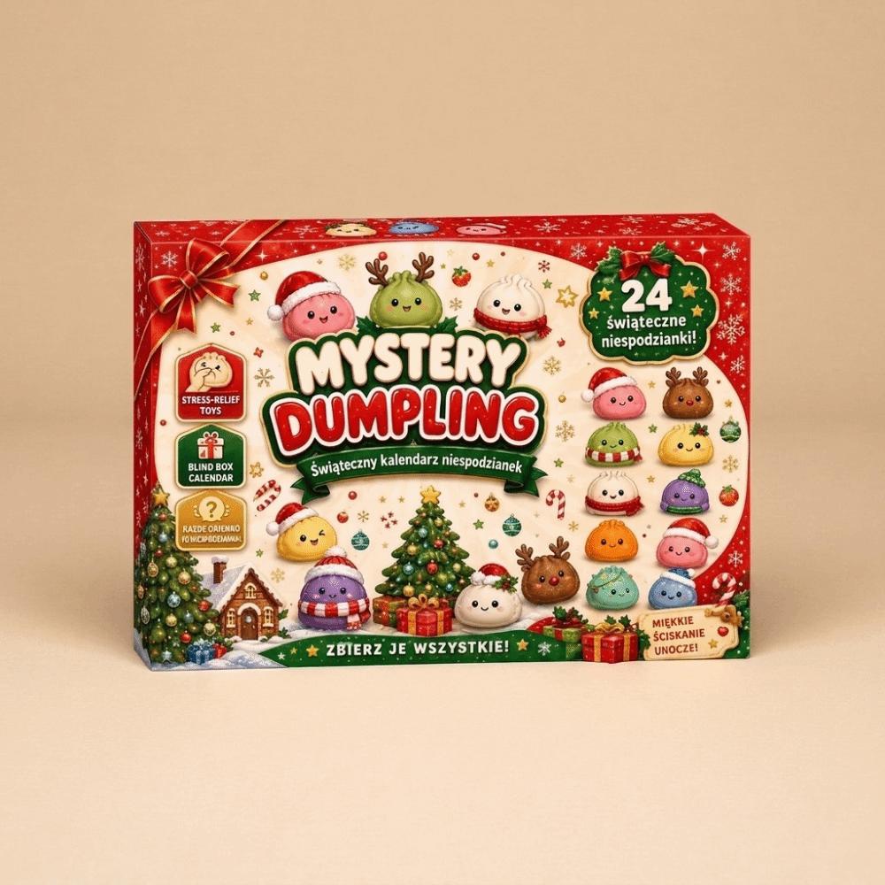 Langsame Widerstandsfähigkeit Weihnachten Knödel Adventskalender Knödel Teigkugel Blind Box für Kinder & Erwachsene