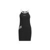 Adidas Originals Classic Three Stripes Collection Hot Girl Collection Sleeveless Dress Women's Black IU4841