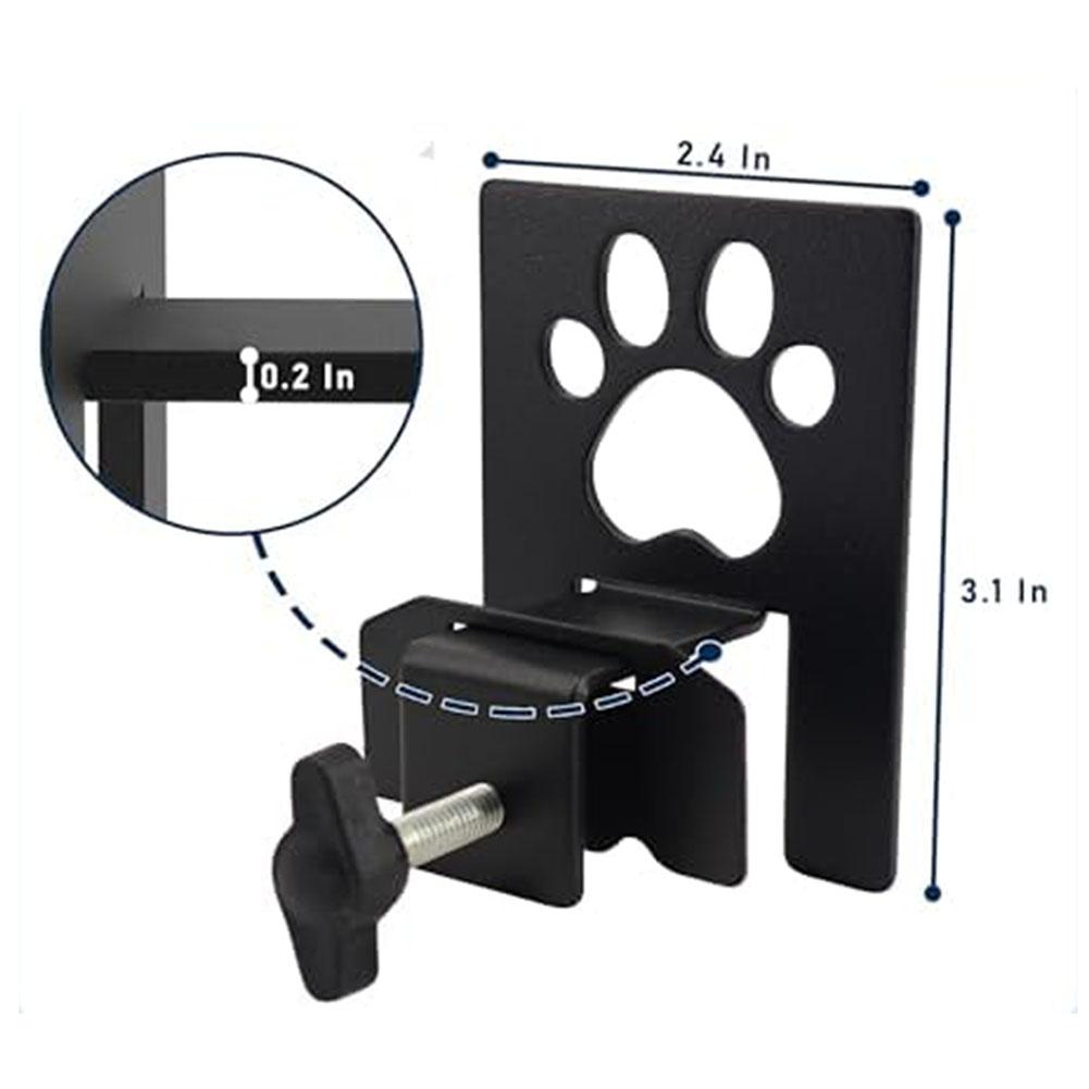 AdjuFor Stable Mattress Retainers Non Slip Paw Design for Metal Bed Frames and Box Springs Easy Installation 2pcs