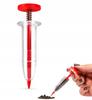 Precise hand-held precision seeder for small, fine seeds of vegetables and herbs