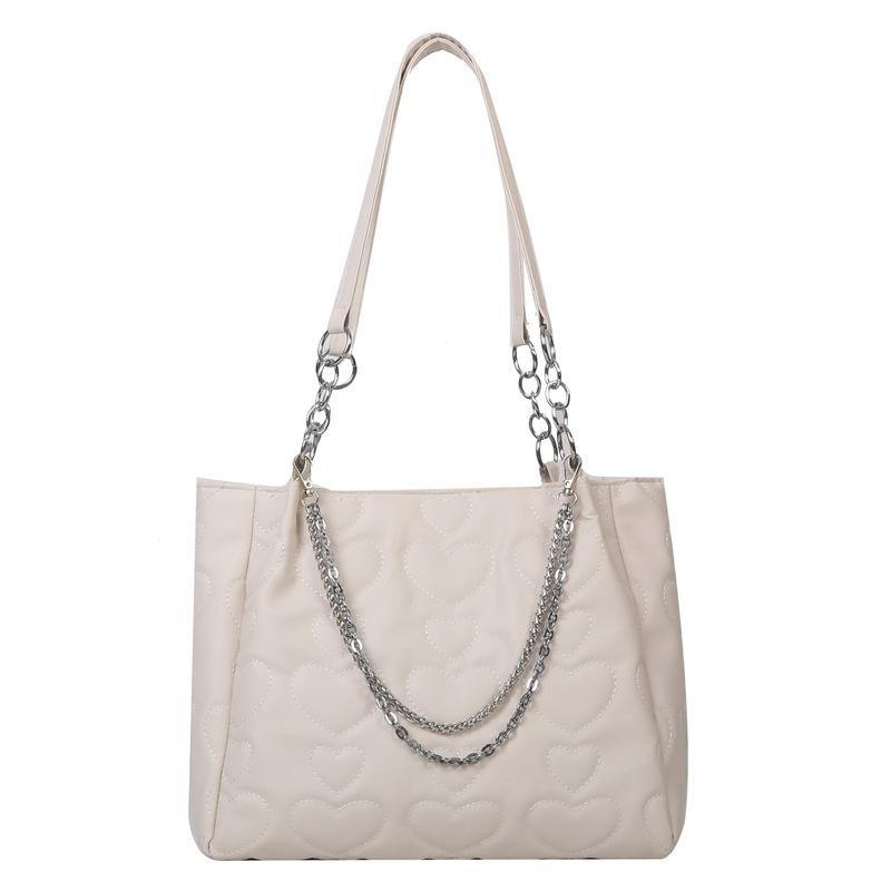 Luxury Women s Shoulder Bag Folds Rhombus Embroidery Thread Female Underarm Bags Niche Designer Simple Handbags for Women 2026 белый