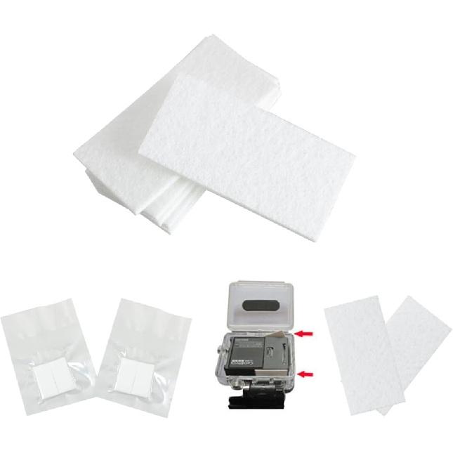 MEETOOT 48 шт. Противотуманные вставки Многоразовые влагопоглощающие полоски Удаление влаги Дефоггер для подводных боксов, Hero