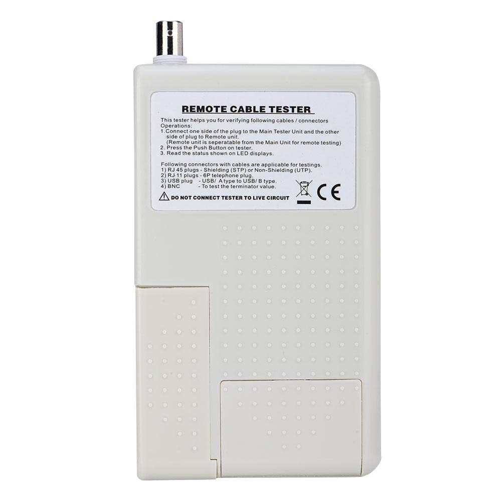 Urmăritor Cablu LAN Rețea Tester Cablu Rețea Cablu LAN Richer-R Tester RJ45/RJ11/USB/BNC, Detector, Tester Multifuncțional,