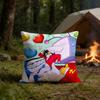 Spamtenna TTenna SSpamton HD Print Square Pillow Cover Polyester Lightweight Customizable for Home Office Sofa Decor