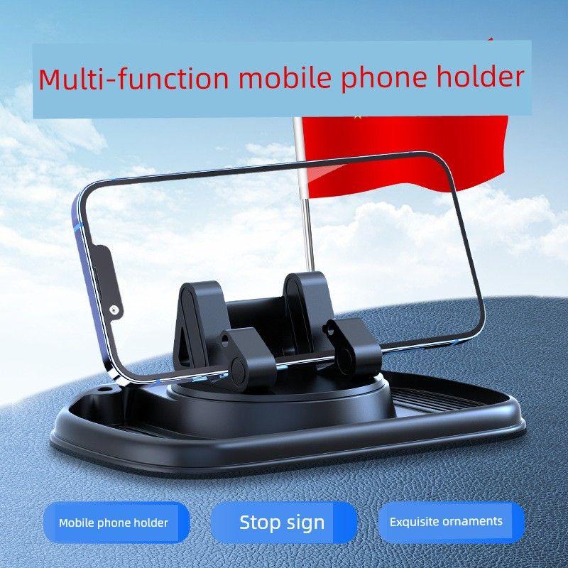 Automotive Device Mount Dashboard New Arrival Three-in-One Adhesive Silicone Waterproof Fixed Car Phone Holder for Navigation