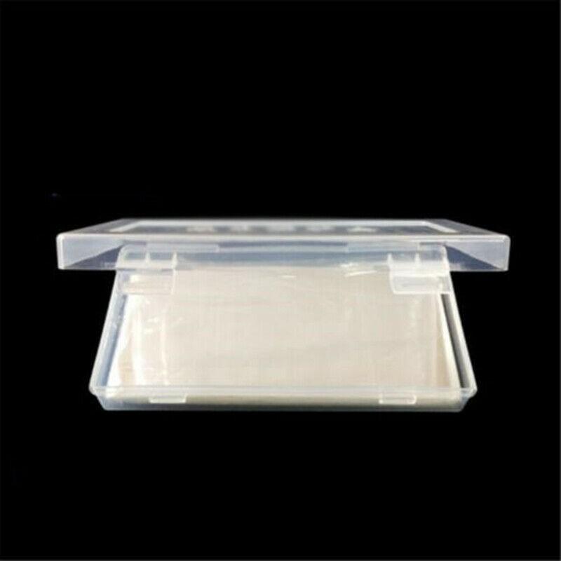 Custodia Porta Monete 100 Pezzi 80X170mm Album Porta Banconote Buste.Plastica-Trasparente