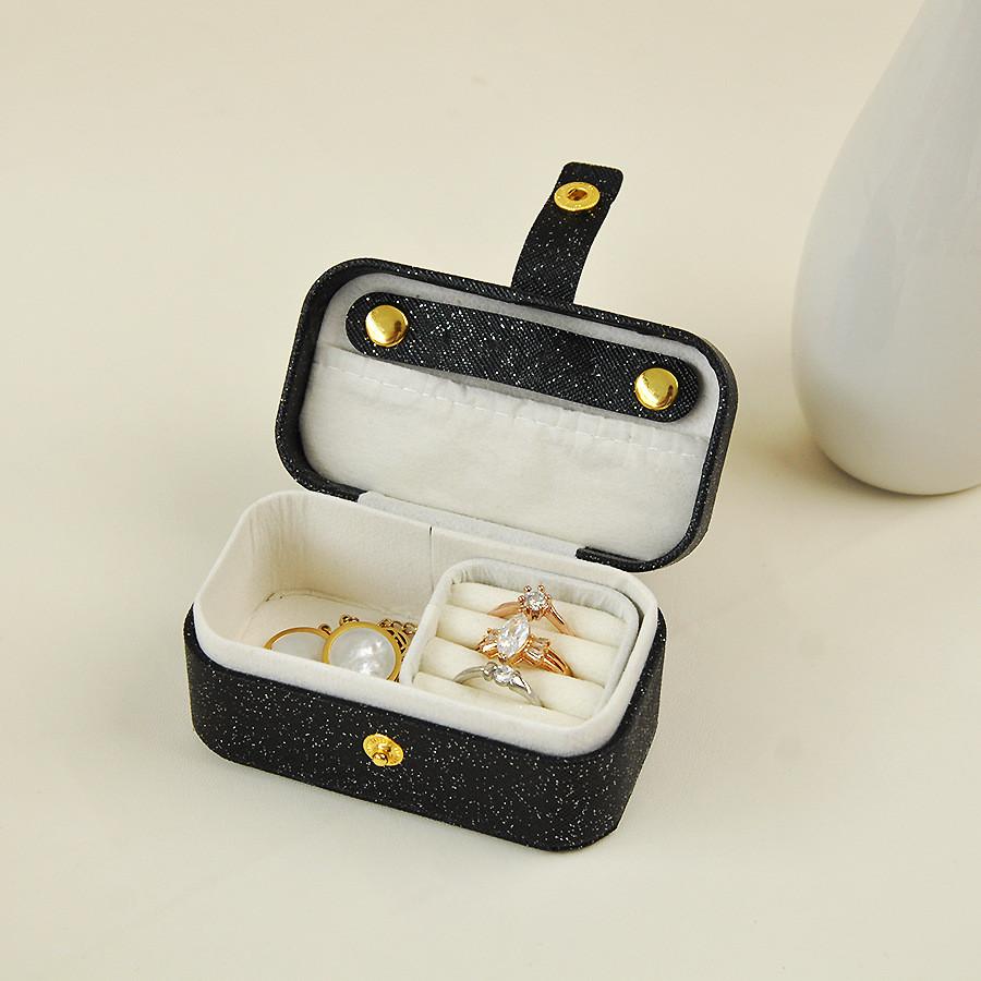 Jewelry Storage Box With Abs Material For Travel And Gift Use