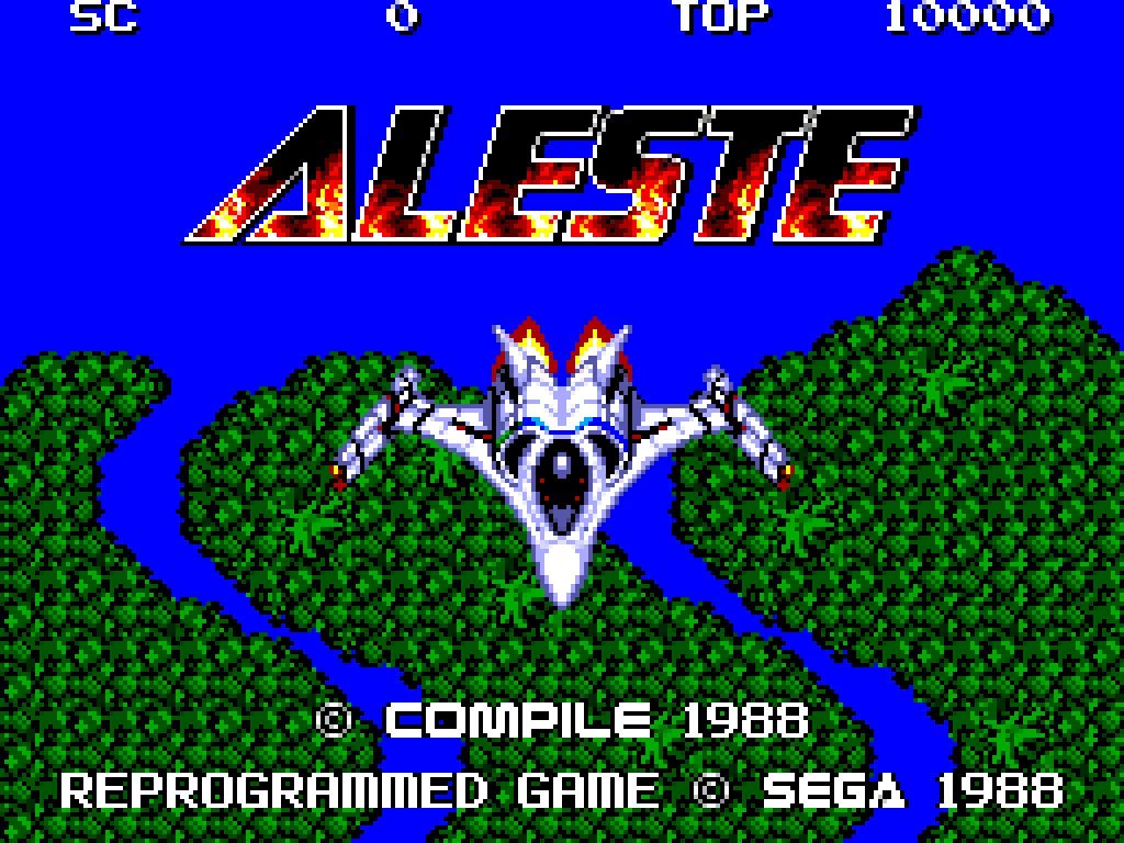 Aleste Collection с оригинальной обложкой PS4 -
