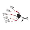 3.7V 1000mah Battery For X400 X500 X800 HD1315 HJ818 HJ819 X25 Rc Drone Spare Parts JST plug + Charger 3.7V lipo Battery