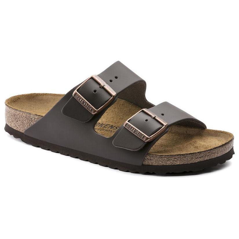 Birkenstock Slide Slippers Unisex Dark Brown Regular 0051101