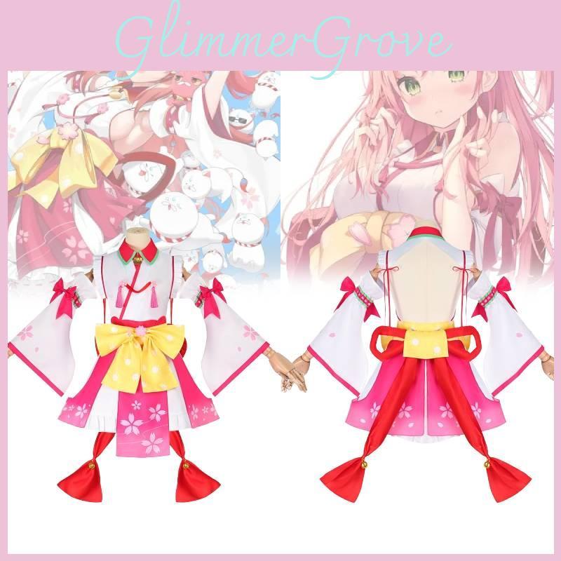 Hololive Virtual Youtuber Cosplay Costume With Breathable Polyester For Cosplay Parties