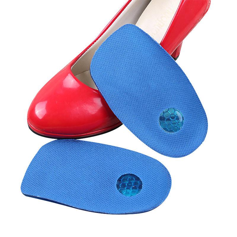 Large Reusable Shock-Absorbing Gel Heel Pad for Men and Women - Pressure Relief & Comfort