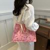 Korean Style Cherry Tote Bag Printing Canvas Handbag Casual Women Shoulder Bag  Girls/Female