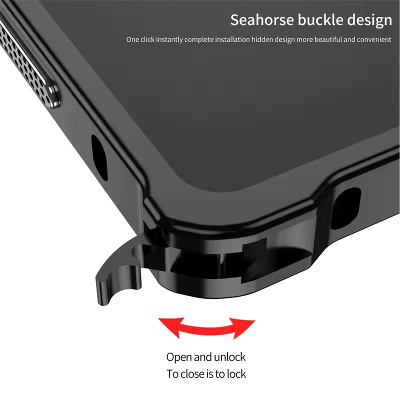 Rahmen Bumper Handyhülle aus Luftfahrt-Aluminiumlegierung für iPhone 16 15 14 13 12 Pro Max Plus Metall Linsenschutz Stoßfeste Hülle