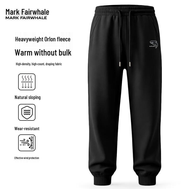 Mark Fairwhale Мужские термофлисовые брюки-джоггеры 3XL