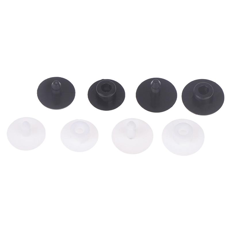 100Pcs/Set Round Buckle Plastic Button Set Garden Shoe Back Buckle Plastic Universal Beach Repair For Boys And Girls