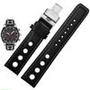 Echtes Lederarmband für Tissot Sports Racing Serie PRS516 T91 1853 Oberleder Rindsleder Uhrenarmband 20mm für chopin watchband