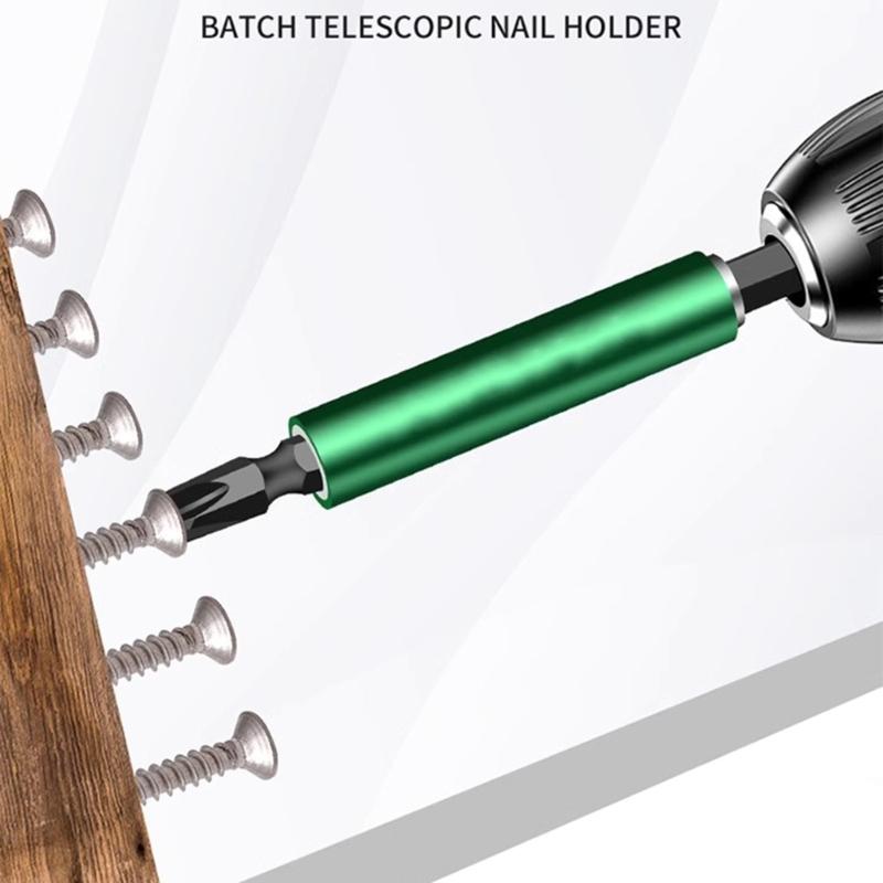 Impacting Driver Bit Adapters Strong Magnetic Screwdriver Bit Holder Extension Rod Magnetic Screwdriver Bit Holder Extension