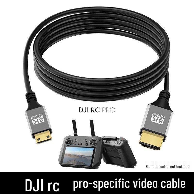 

DJI RC Pro Remote Control: Connect to TV for Large Screen Monitor with Capture Card - Mini3 Pro, 2S Compatible
