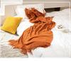 Nordic Retro Knitted Blanket – Perfect for Bedroom, Office, Airplane, or Air Conditioning Use.