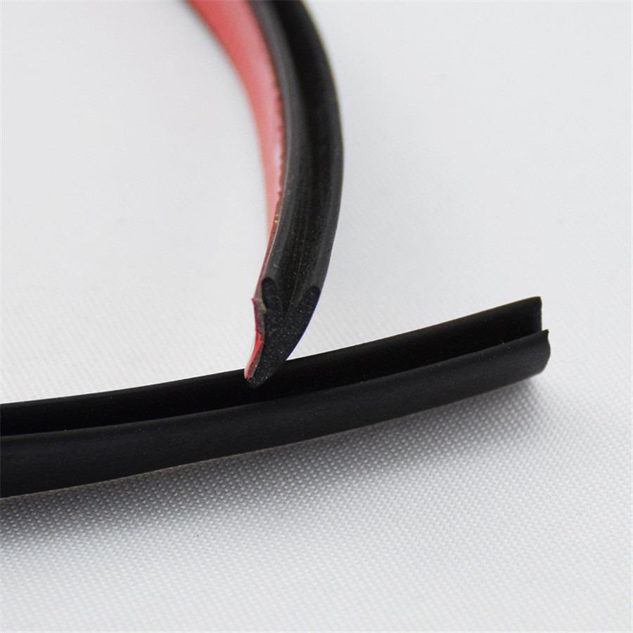 4Meter V Type Universal Car Window Sealed Weatherstrip Trim Moulding Seal Strips