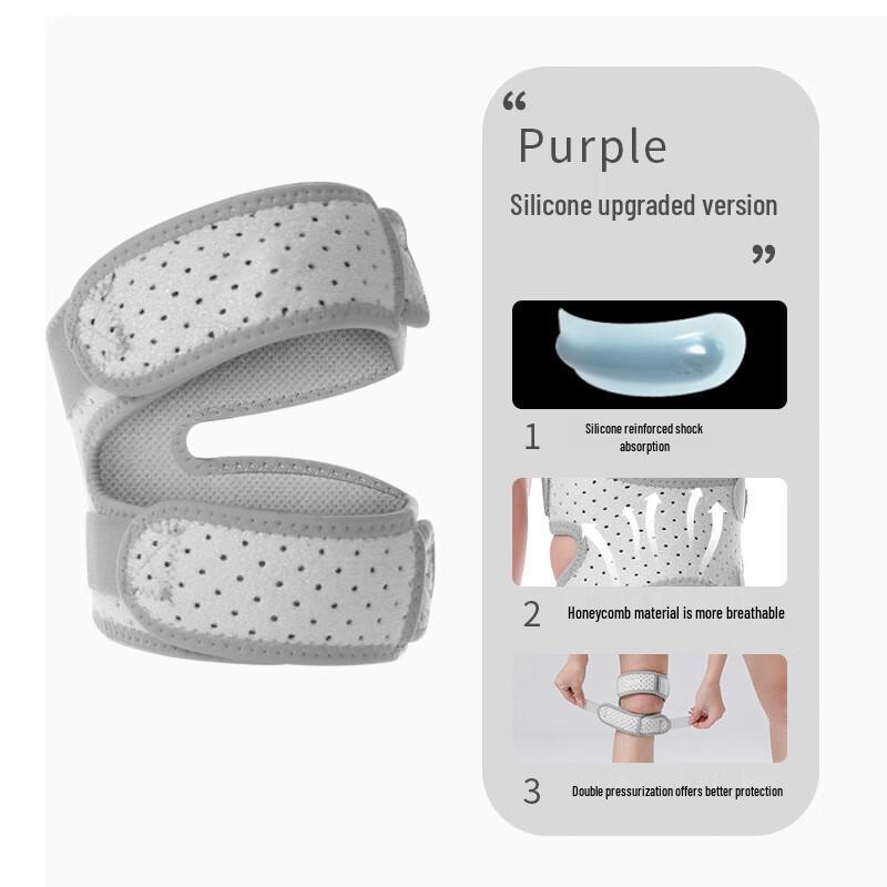 Chi Wang Silicone Breathable Patella Support Band