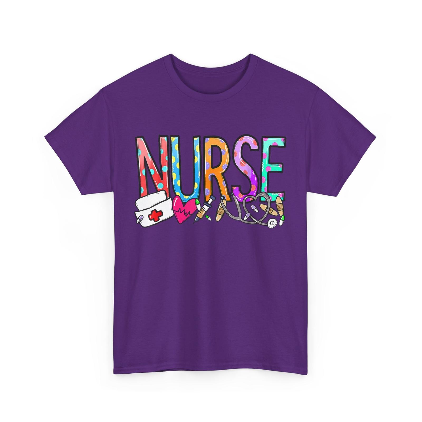 Nurse Week T-Shirt, Nursing Lovers Nurse Day Cute Shirt XXXL