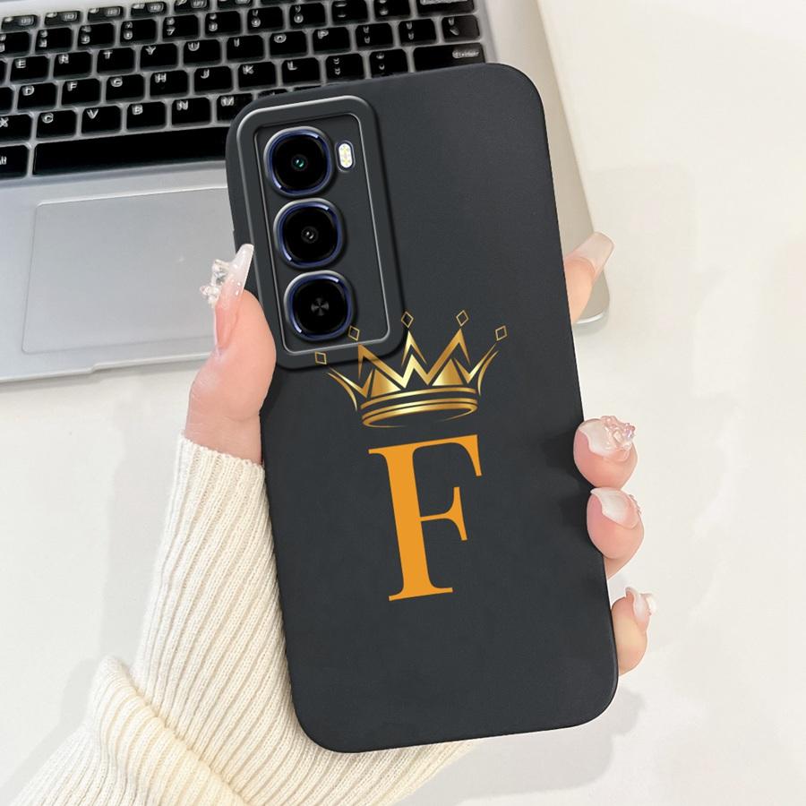 For itel City 100 Case City 100 Cover Soft Silicone Jelly Matte flower Letter Painted Shell for Itel City100 Phone Funda 6.75''