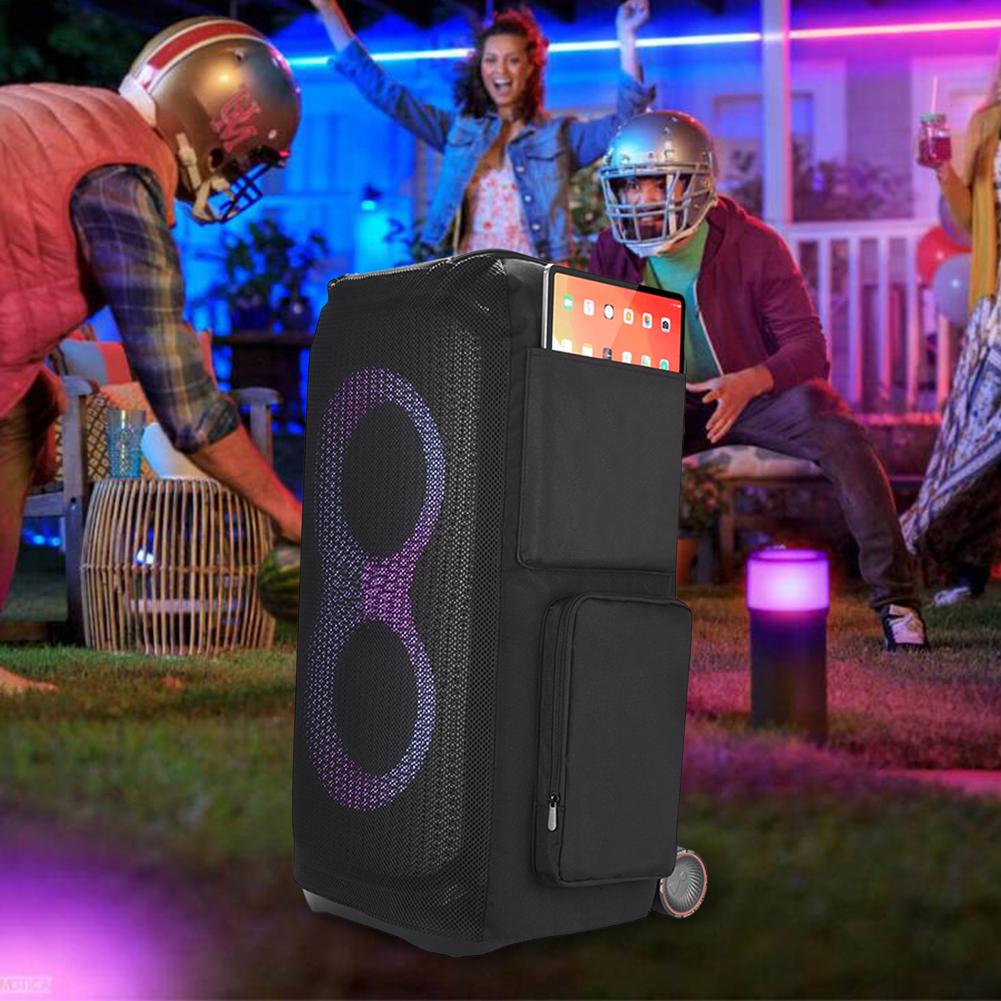 Outdoor Dust Protection Case Multifunctional Speaker Protective Case Scratch Resistant for JBL PartyBox Stage 320 Speaker