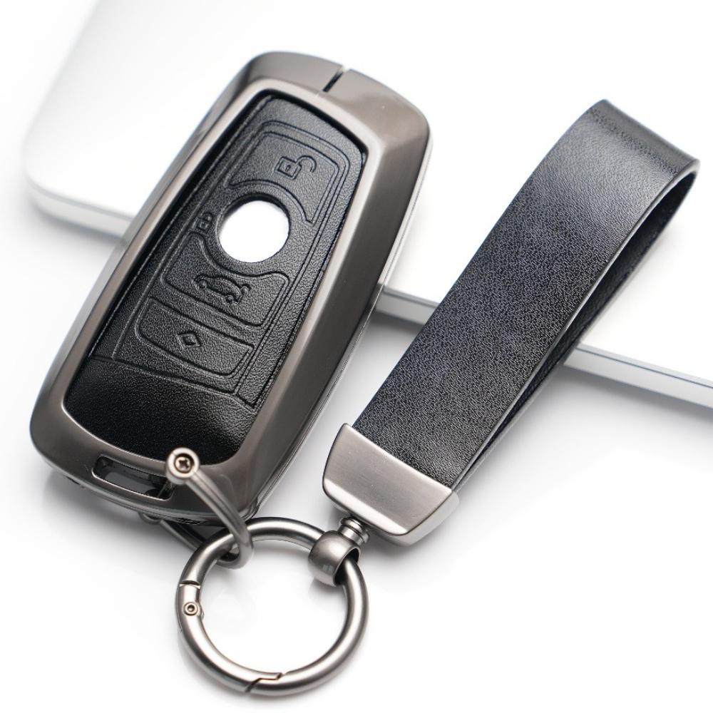 Zinc Alloy Leather For Bmw F30 F31 F32 F34 F20 F21 F07 F10 1 3 5 7 Series M3 M4 X1 X3 G01 X4 G02 X5 F15 F16 Car Key Case Cover