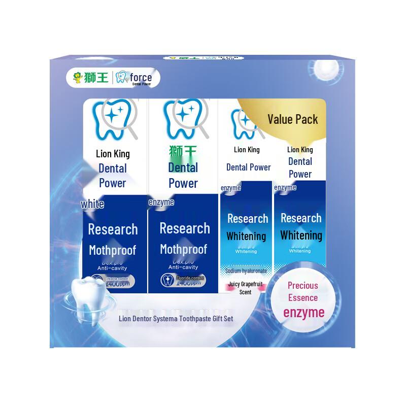 Lion Chilijia Enzyme Toothpaste Gift Set