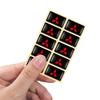 10PCS Car Reflective Sticker for Mitsubishi All Models Outlander Lancer ASX Pajero 3D Adhesive Safety Warning Decal Accessories