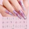 5D Embossed Nail Art Stickers Manicure Accessories Self Adhesive Nail Decals