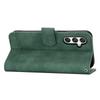 DIERFENG DF-03 For Samsung Galaxy M35 5G Leather Case Lines Imprint Wallet Phone Cover