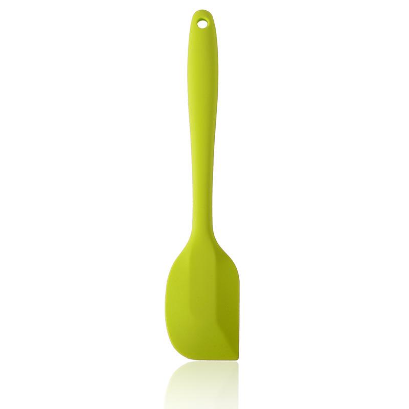 21cm Nonstick Silicone Spatula Cream Butter Cake Spatula Mixing Batter Scraper Baking Scraper Mixer Heat-Resistant Cooking Tool
