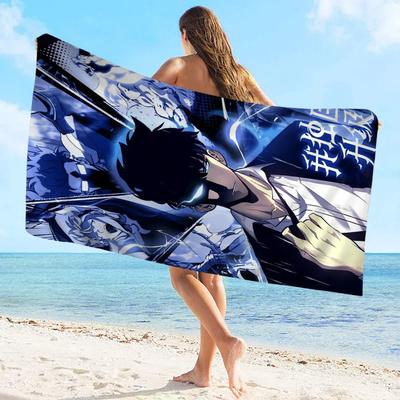 Anime Hero Bath Towel - Dynamic Design, Soft Absorbent, Perfect for Summer Fun, Adds Adventure To Your Beach Days