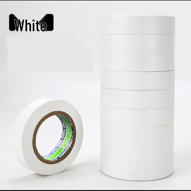 Wodoodporna, trudnopalna taśma PVC dla elektryków o wysokiej lepkości - Bardzo cienka, duża rolka, czarna