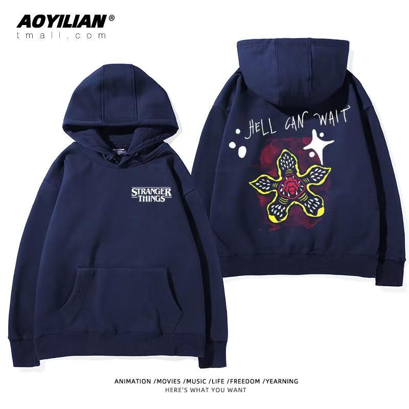 Stranger Things Hoodies Mantel Mode Winterkleidung
