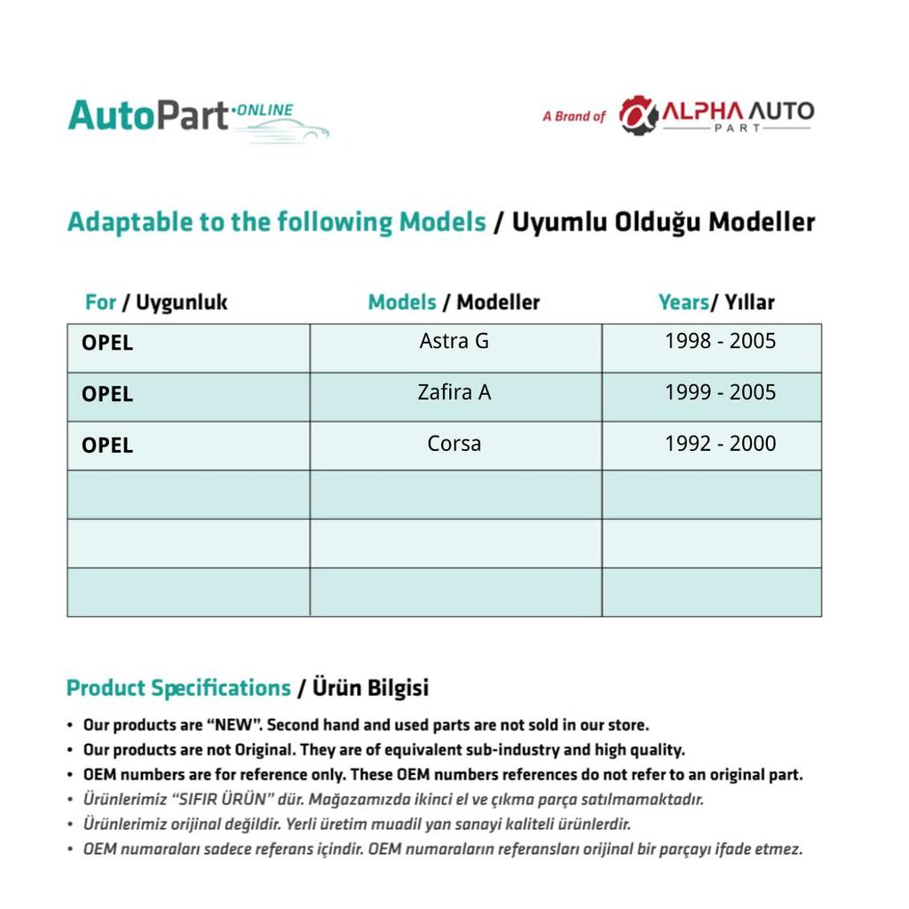 Steering wheel cover for Opel Astra G, Zafira A, Corsa