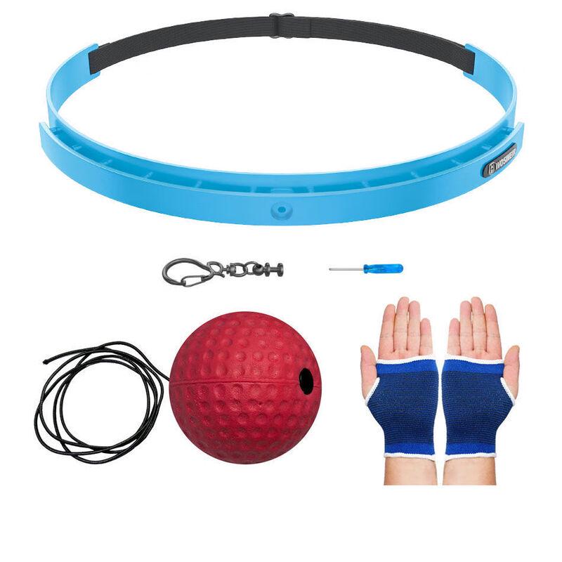 YTYIN Head-Mounted Boxing Reaction Ball Set