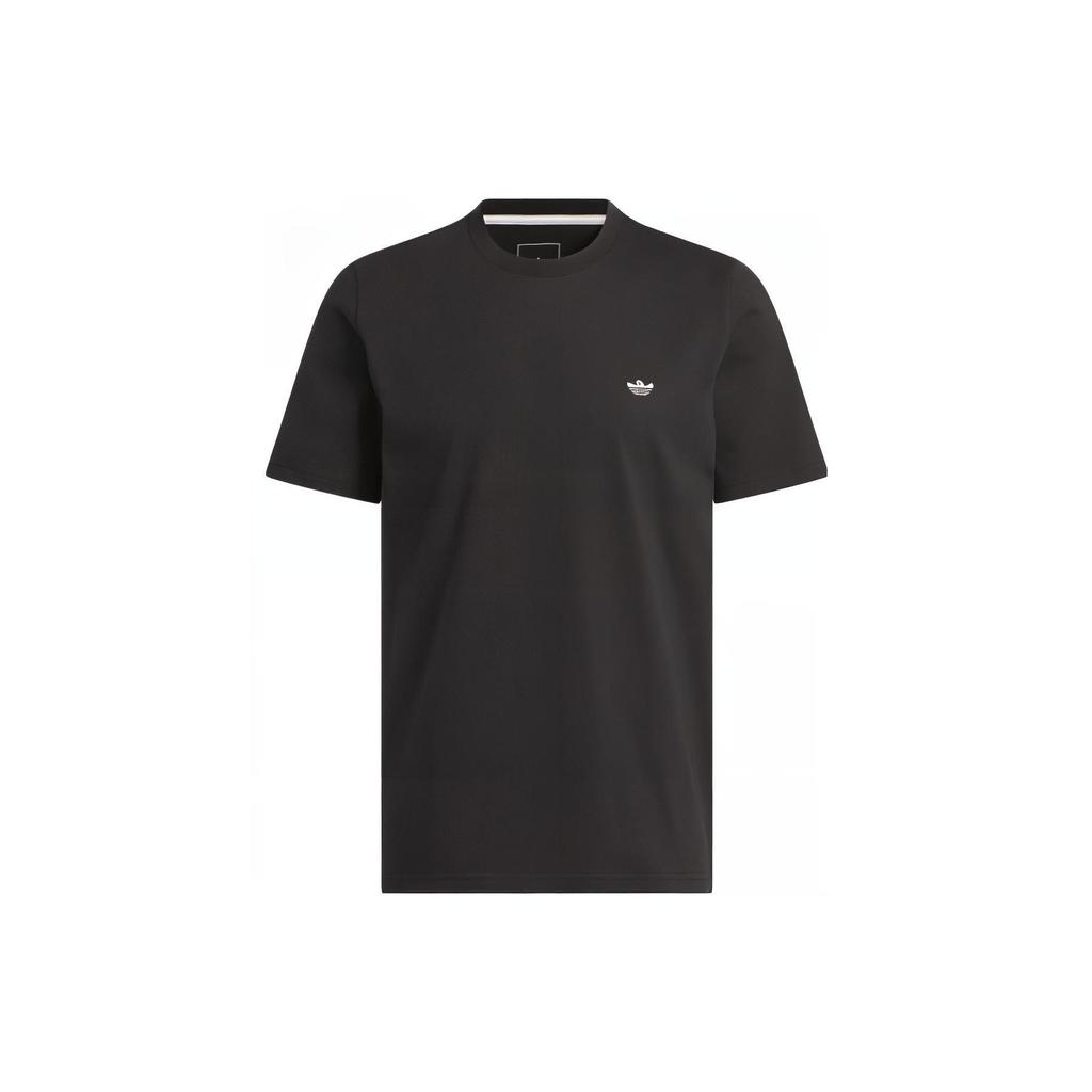 Adidas Heavyweight Shmoofoil Tee Black/Chalk White Men Streetwear II5965