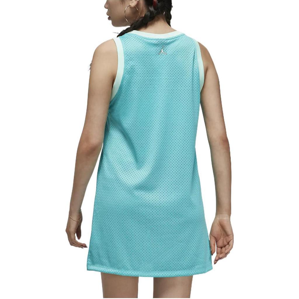Jordan Vestido Casual Deportivo sin Mangas con Estampado de Número de 23 Letras para Mujer Verde Menta DO5030-392