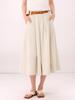 ACUD Barrel Volume Skirt _L.Beige