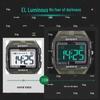 Yi'an TPW 50M Waterproof Luminous Digital Sport Watch