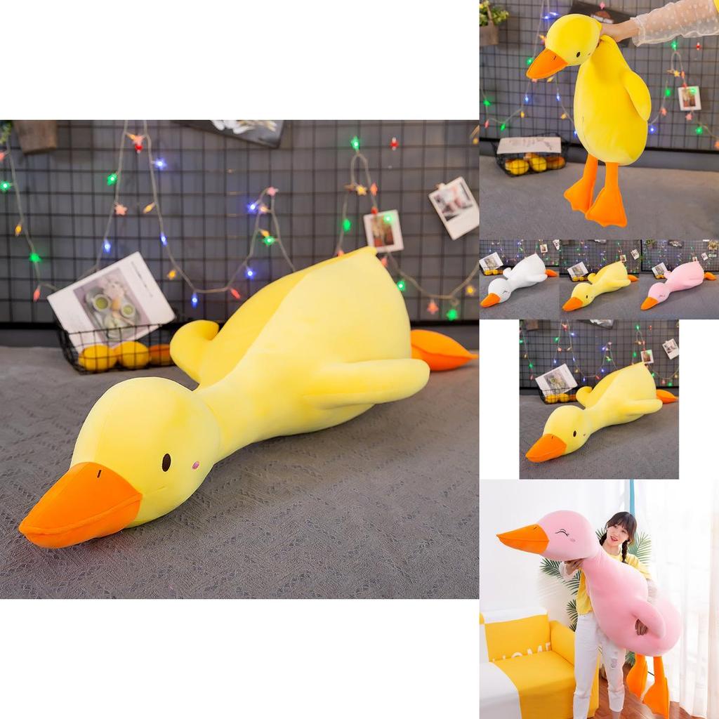 Adorable Plush Duck Toy Soft Stuffed Animal Cute Duck Pillow For Girls