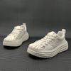 Boys' First-layer Cowhide Platform Running Shoes Board Shoes Men's Trendy Shoes European Station Men's Shoes Shell Head Men's Casual Shoes