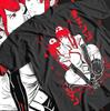 MAKIMA POWER T-Shirt Japanese Anime Manga Chainsaw Man Denji Power Black Shirt