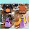 Rabbit Pumpkin Cute Bear Cape Eggplant Halloween Plush Toy Children Gift Holiday